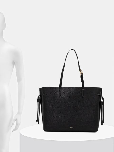 Furla torebka skórzana kolor czarny WB02001 BX4329 3924S