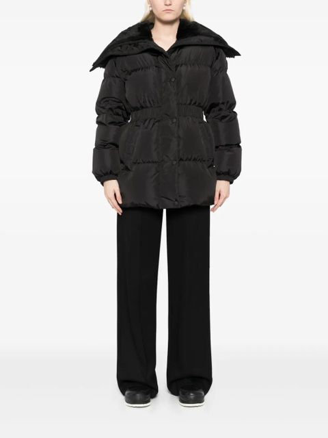 Moncler goose down puffer jacket - Black