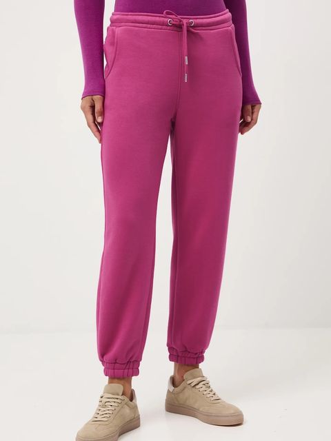 Medicine spodnie dresowe damskie kolor różowy gładkie - zdjęcie produktu nr 1