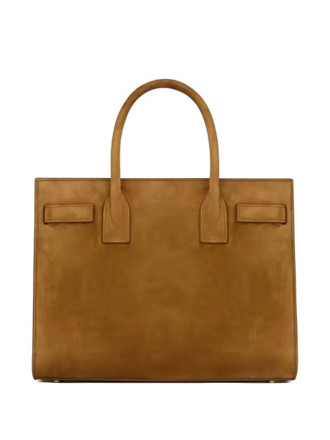 Saint Laurent baby Sac De Jour suede tote bag - Brown - zdjęcie produktu nr 2