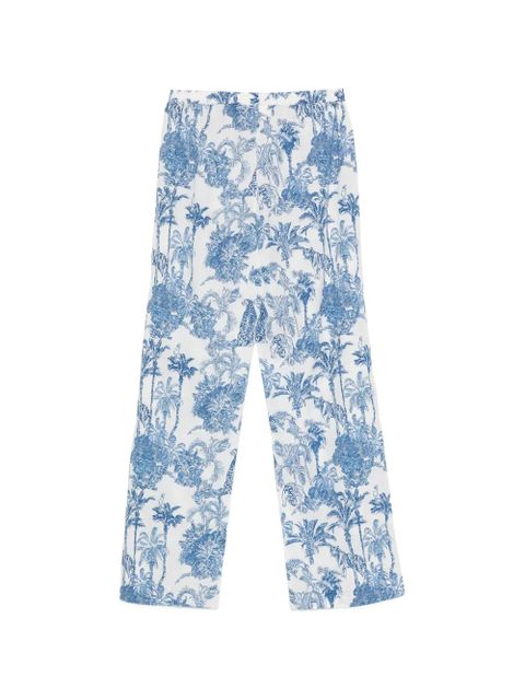 MC2 Saint Barth Inez elastic-waistband trousers - White - zdjęcie produktu nr 2