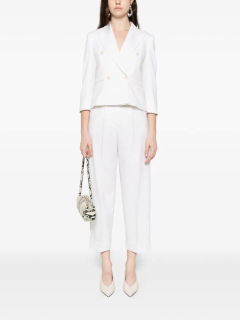Max Mara double-breasted jacket - White