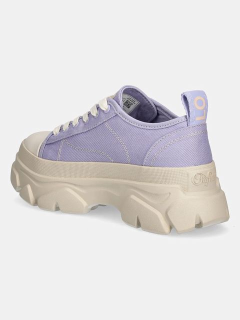 Buffalo tenisówki Cade Lace Up Lo damskie kolor fioletowy 1636324-LAV - zdjęcie produktu nr 2