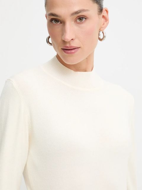 Answear.LAB sweter z kaszmirem kolor beżowy lekki