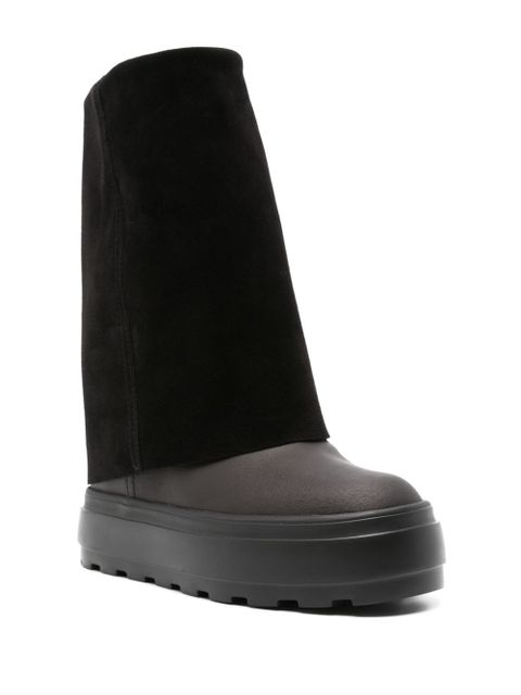Casadei folded-top boots - Black - zdjęcie produktu nr 2