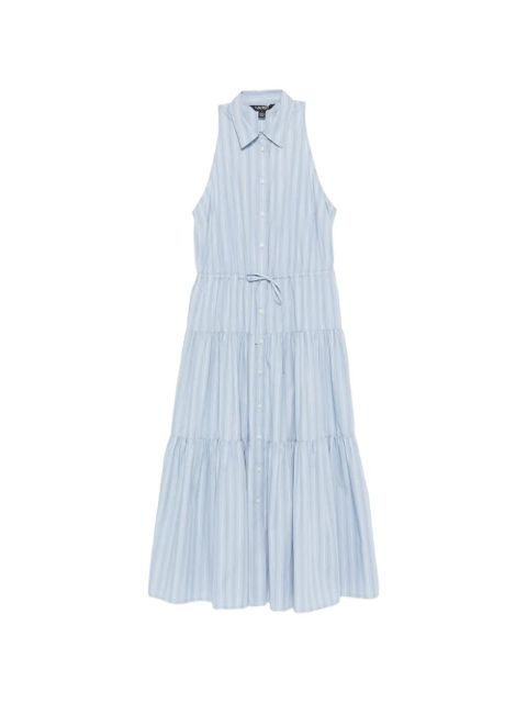 Lauren Ralph Lauren striped woven dress - Blue - zdjęcie produktu nr 1
