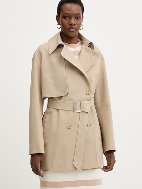 BOSS płaszcz bawełniany Cromas