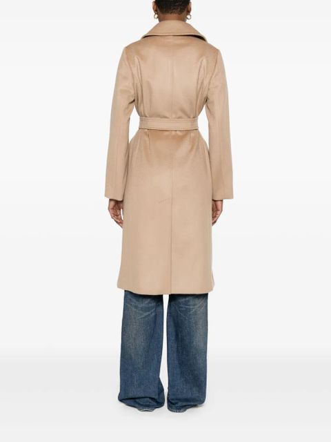 Max Mara virgin-wool trench coat - Neutrals