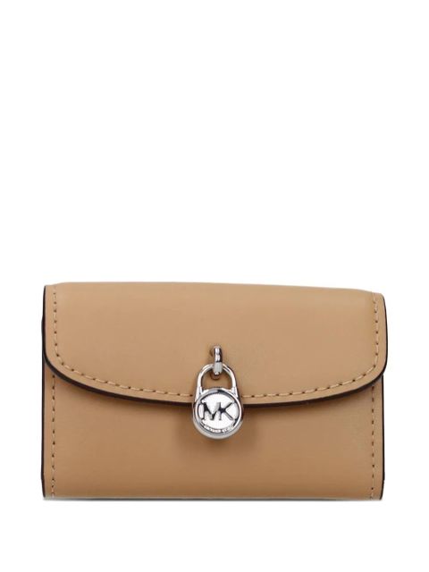 Michael Kors padlock-detail leather wallet - Neutrals - zdjęcie produktu nr 1